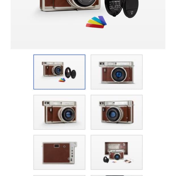 로모그래피 로모 와이드 인스턴트 글래스