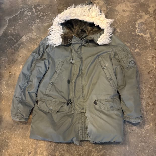 80~90년대 미군 n3b 콜드웨더 파카