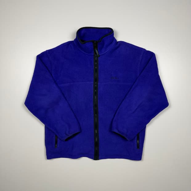 (105) 80s 엘엘빈 플리스 자켓 블루