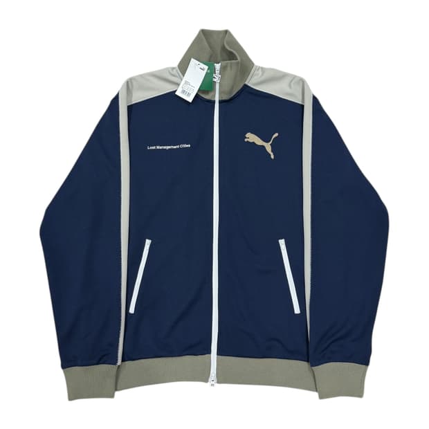 푸마 X LMC 콜라보 트랙탑 배색 져지 자켓 네이비 L