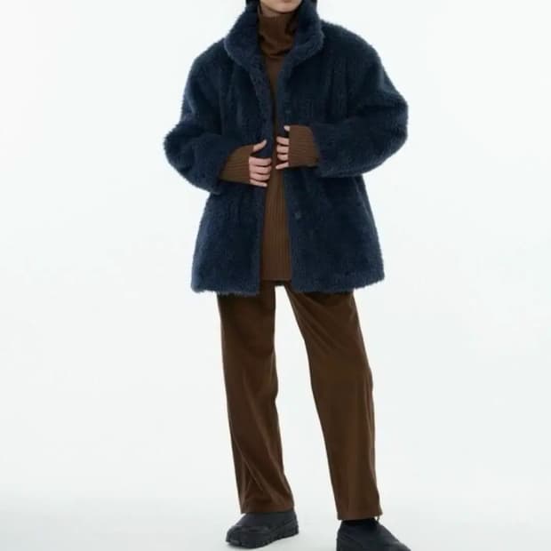 아모멘토 샤기 퍼자켓