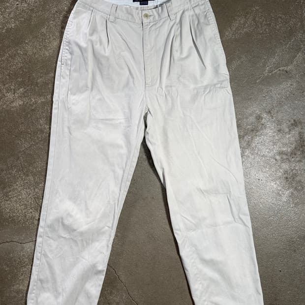 90's 폴로 랄프로렌 투턱 앤드류 팬츠 34