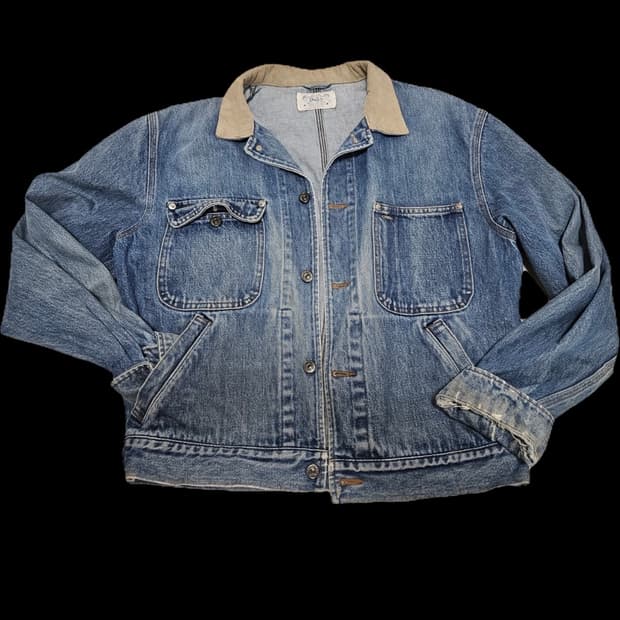 80s 폴로 덩가리 자켓 made in usa (M)