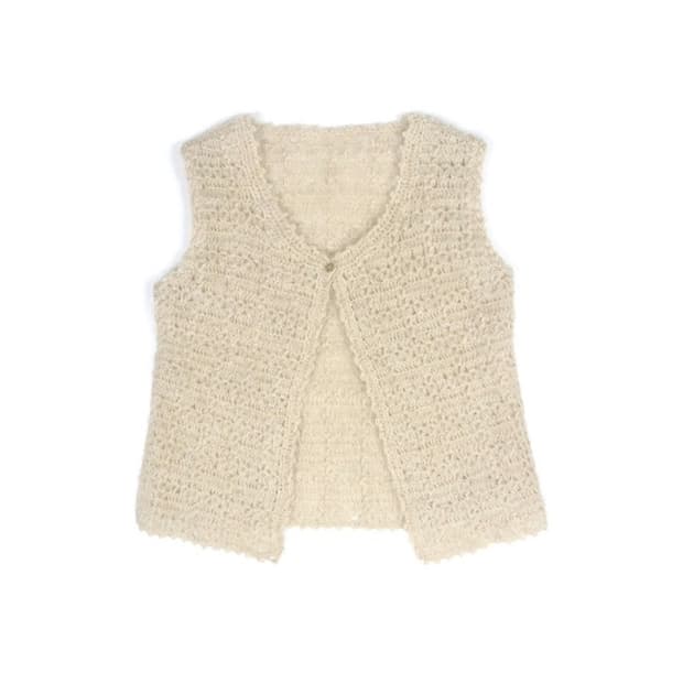 vintage knit vest