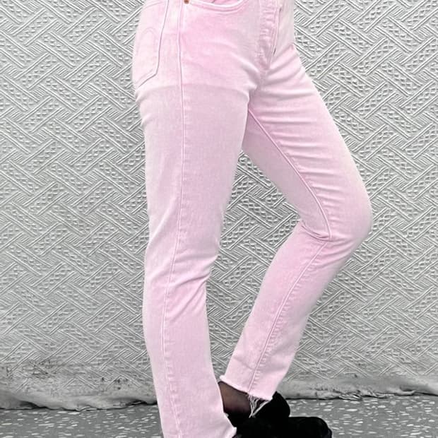 리바이스 501 화이트탭 딸기우유 데님 청바지 28인치 C08113