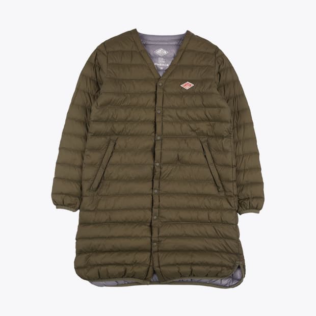 단톤 구스경량롱패딩