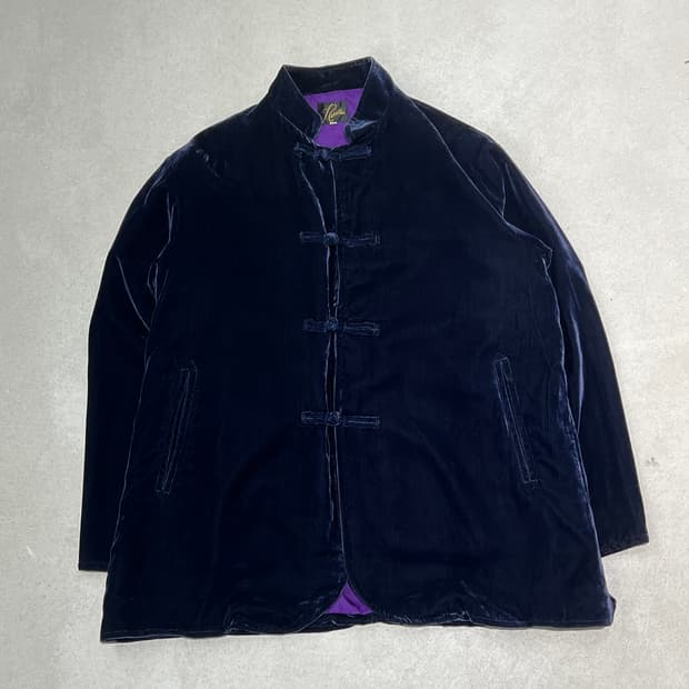 니들스 벨벳 차이나 자켓 s09248