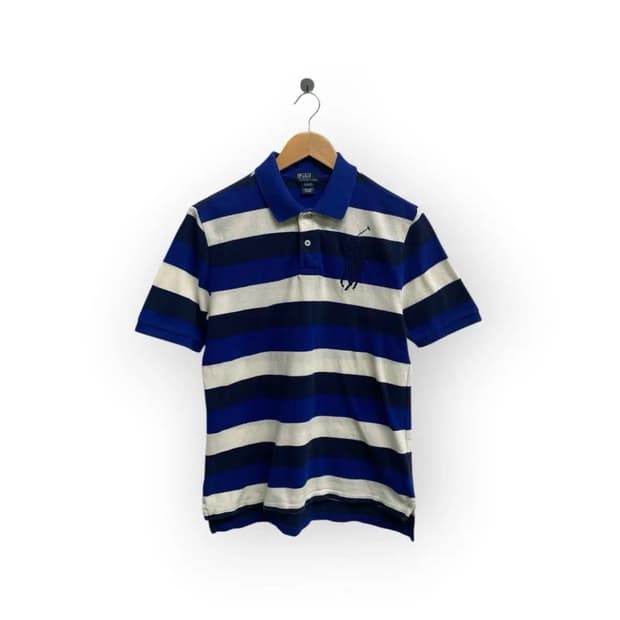 폴로 스트라이프 빅포니 PK 반팔티 S