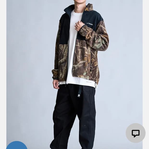 컬럼비아 플리스 자켓 리얼트리 XXL (105-110)