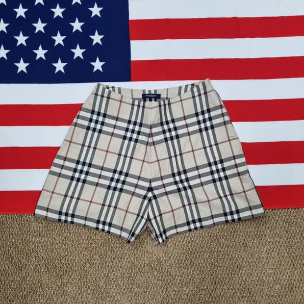 Burberry 우먼 노바체크 쇼츠