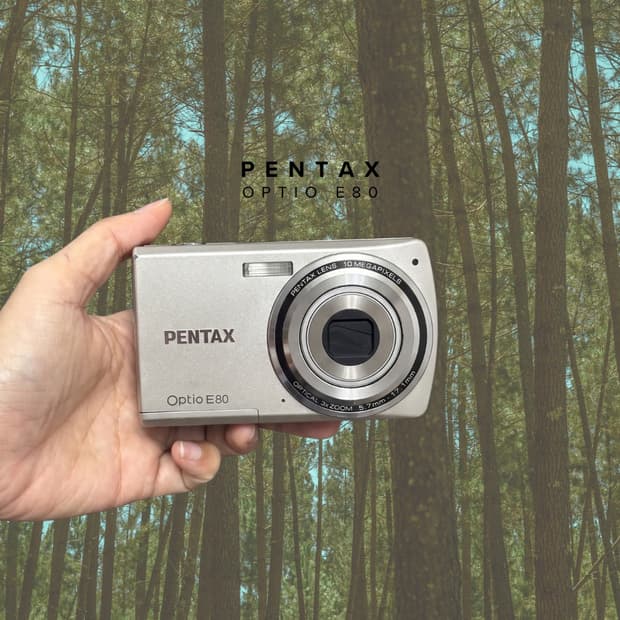 작례) 펜탁스 옵티오 E80 (Pentax Optio E80) 디카 📸