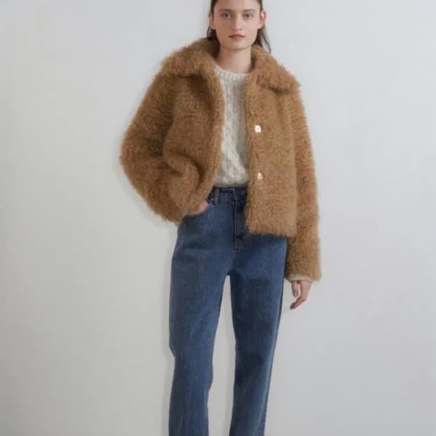 Lo61 브라운 퍼자켓