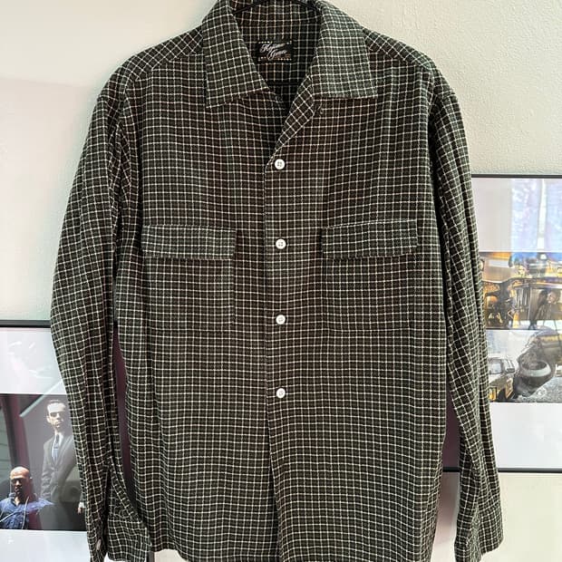 코지마진즈 오픈카라 셔츠 xl