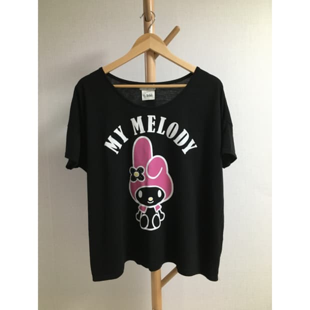 마이멜로디 빅 프린팅 반팔