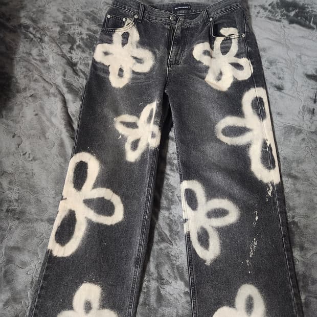 써저리 흑청 초판 클로버 데님 L