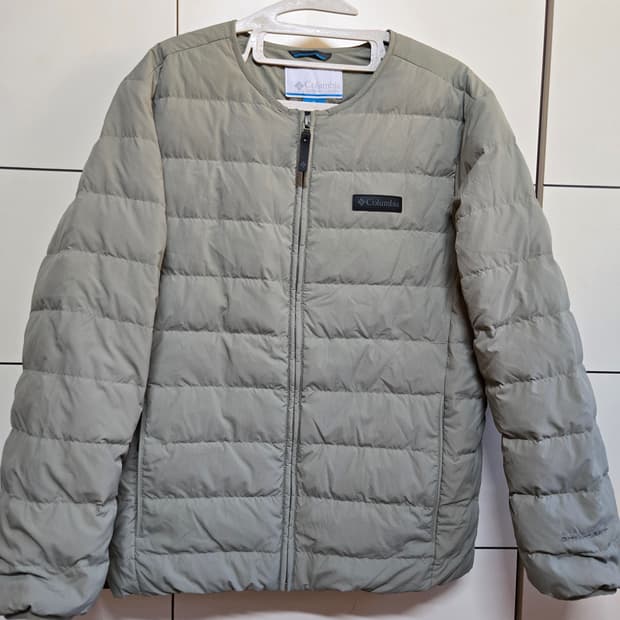 콜롬비아 남성 구스다운 경량패딩