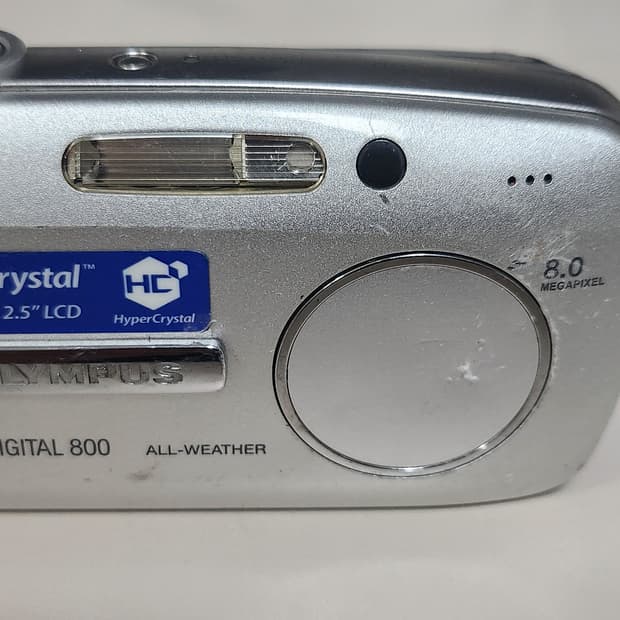 OLYMPUS 뮤 DIGITAL 800 빈티지 레트로 디지털카메라