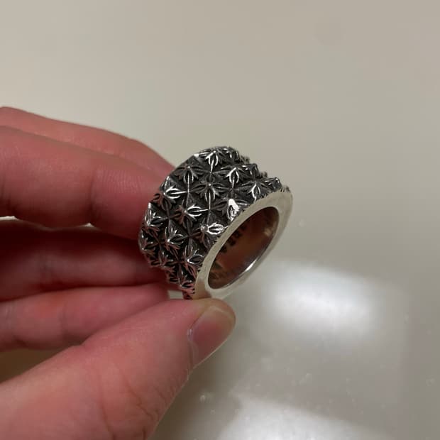 크롬하츠 트리플 피라미드 링