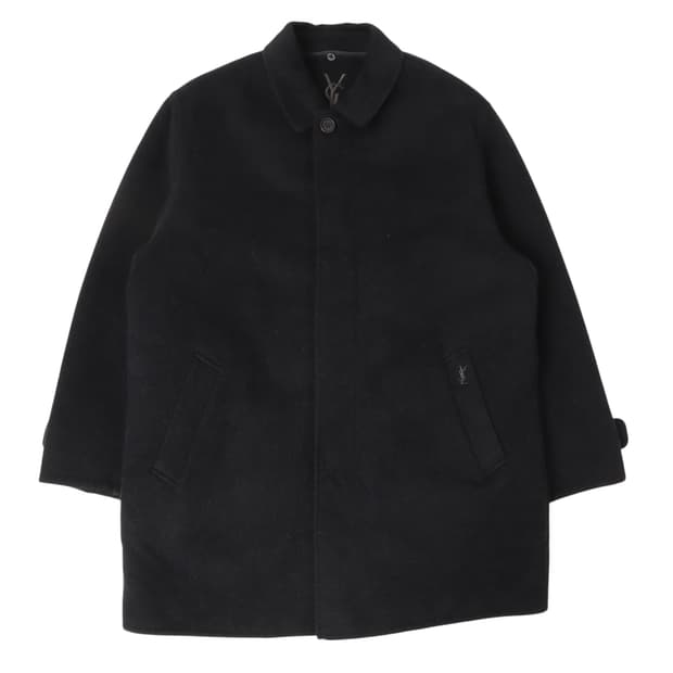 입생로랑 뿌르옴므 캐시미어 블렌드 하프 코트