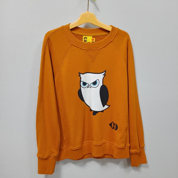 럭키슈에뜨 부엉이 맨투맨티 여성S 90