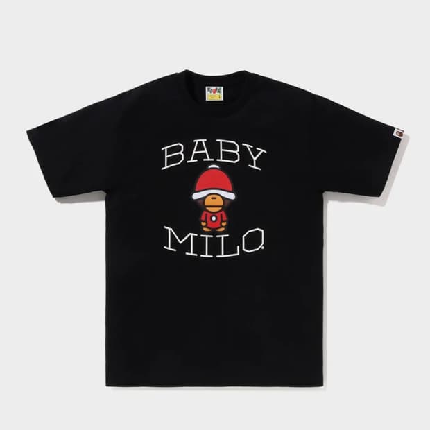 (새상품)베이프 베이비 마일로 티셔츠