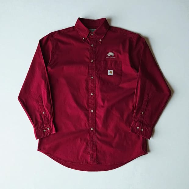 FR칼하트 면 오버핏 긴팔셔츠 L