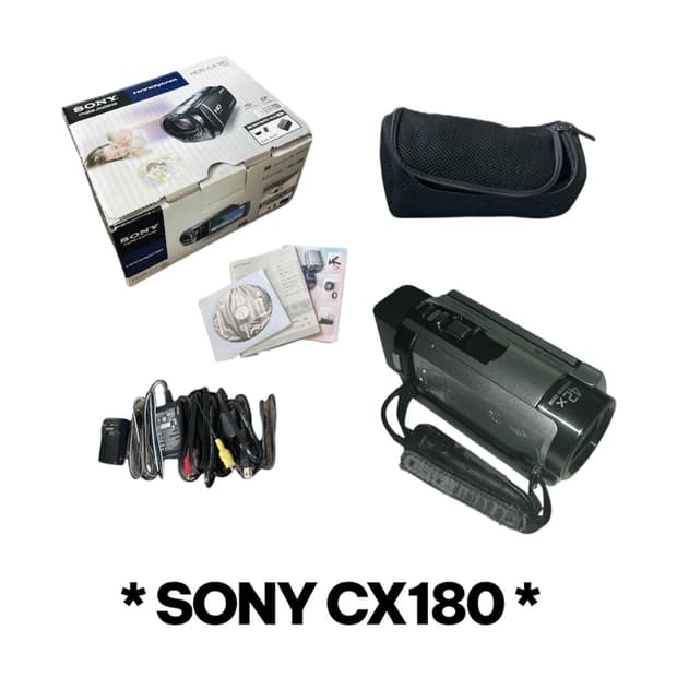 빈티지캠코더 SONY CX180