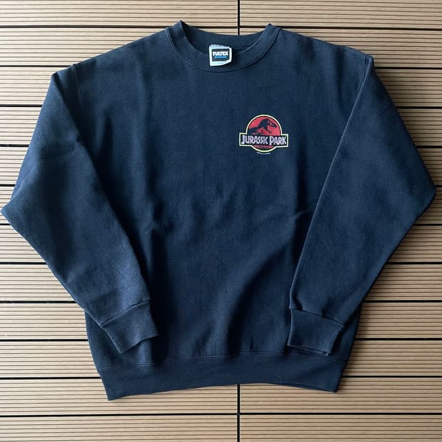 90s tultex 쥬라기 공원 스웻셔츠