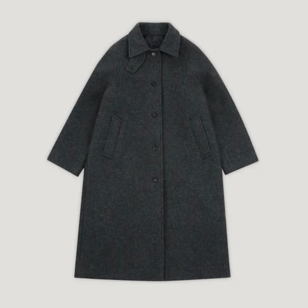 르모어 발마칸 코트 차콜