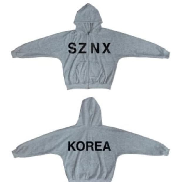 yzy hoodzipup korea 이지후드집업 2