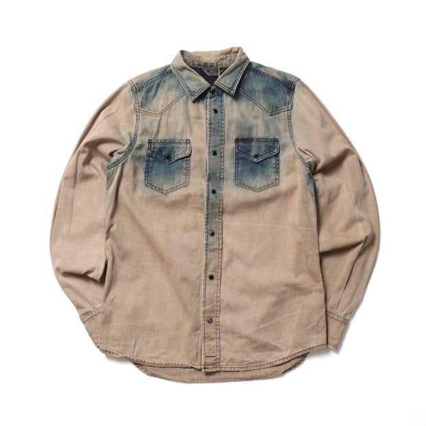 디젤 Diesel Washing Denim Shirt  