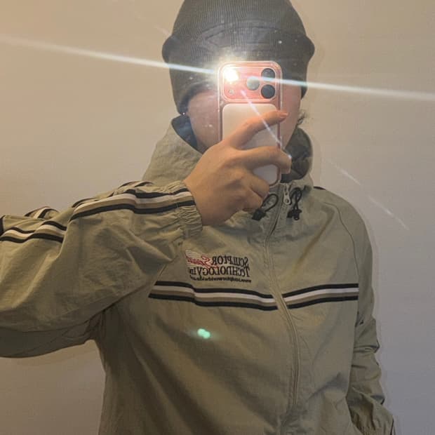 스컬프터 y2k 윈드브레이커