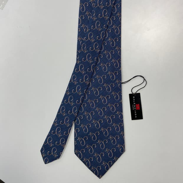 택달린 미사용품 BALENCIAGA 발렌시아가 정품 명품 넥타이