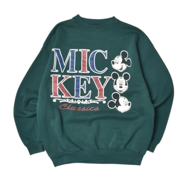 오리지널 미키마우스 맨투맨 스웻셔츠 N1051