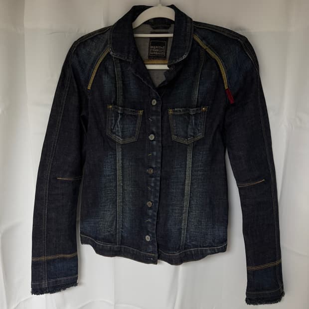 Marithe Francois Girbaud 데님 자켓