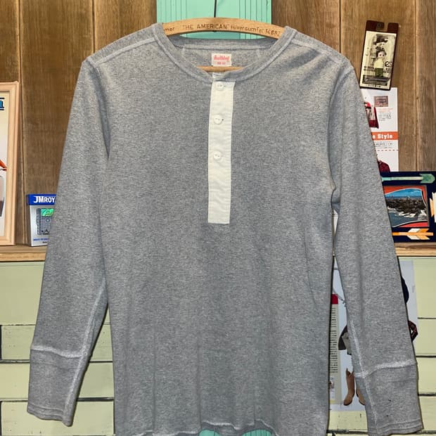 Vintage Healthknit Henley Long Sleeve 