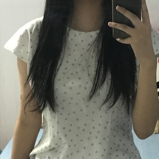 (무배) 별 반팔 블라우스