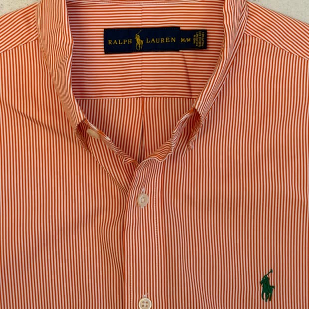 폴로 랄프로렌 체크셔츠 클래식핏 M(105정도 거의새상품)