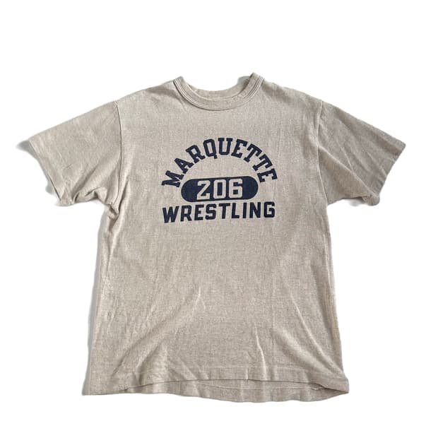 M) 웨어하우스 MARQUETTE WRESTLING 프린팅 티셔츠