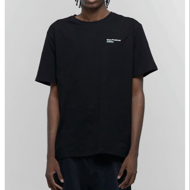 플라스틱프로덕트 Mpa T-SHIRT (black) S 팝니다