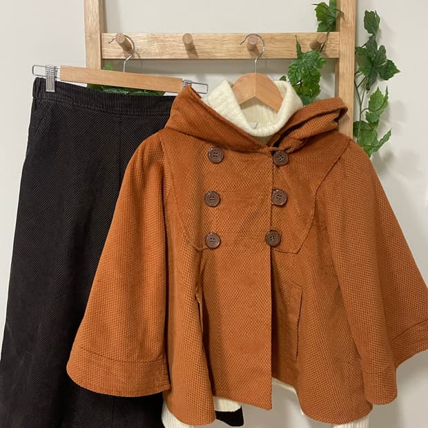 Caramel Forest Cape Set (3-Piece set)
