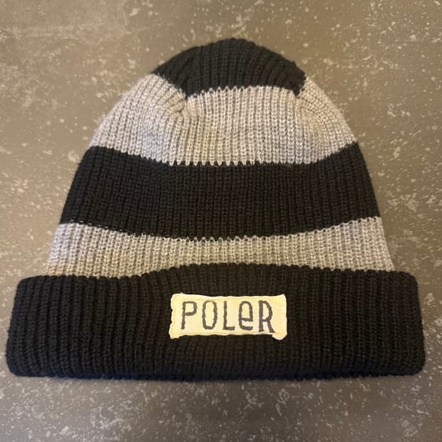 폴러스터프 폴러 비니 미국판 블랙/그레이