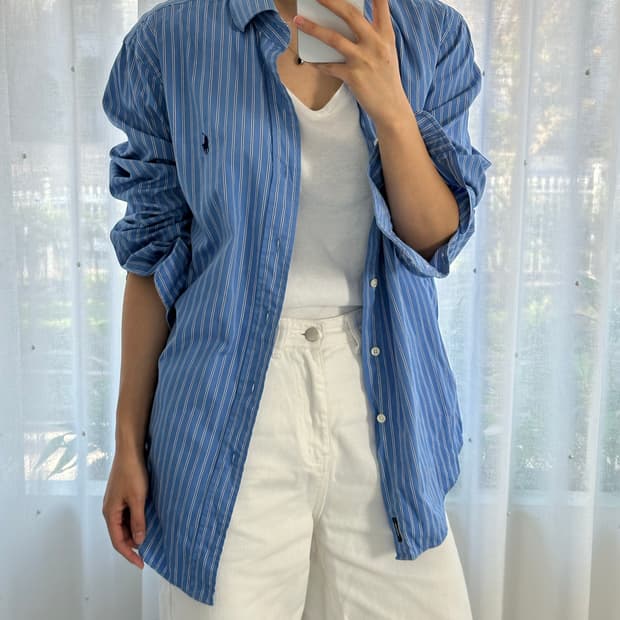 폴로랄프로렌 스트라이프 셔츠