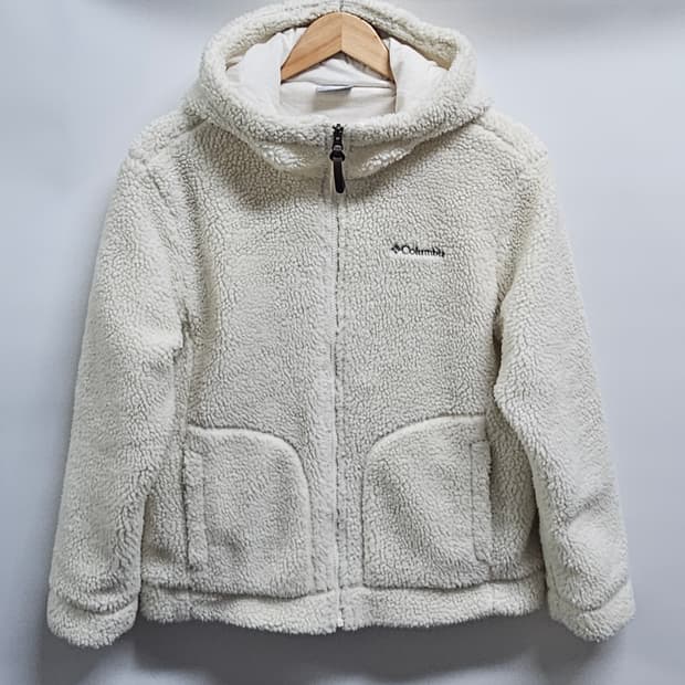 컬럼비아 뽀글이 후드 후리스 S