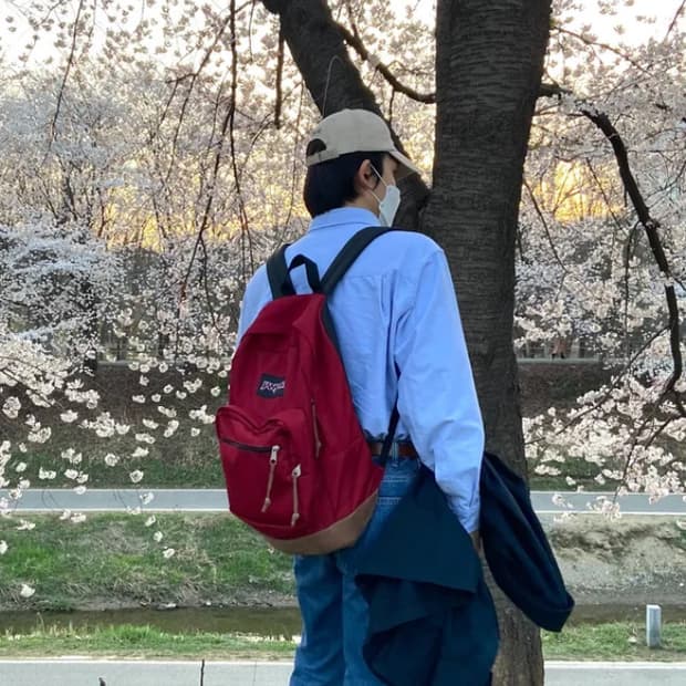 잔스포츠 오리지날 라이트팩 바이킹레드(버건디레드)