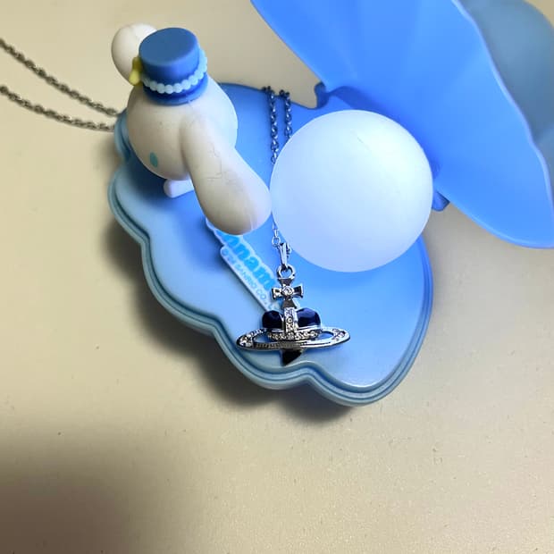 비비안웨스트우드 목걸이 디아망떼 블랙