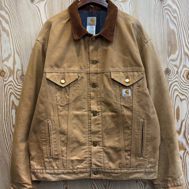 칼하트 J148 BRN 트러커 자켓