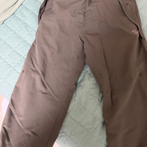 산산기어 웨이브팬츠 머드카키 사이즈 2