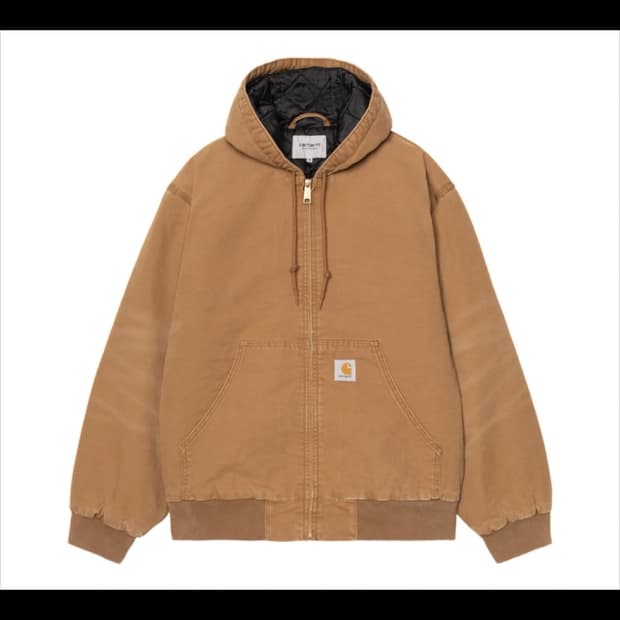 칼하투 wip og 액티브자켓 해밀턴 브라운 M