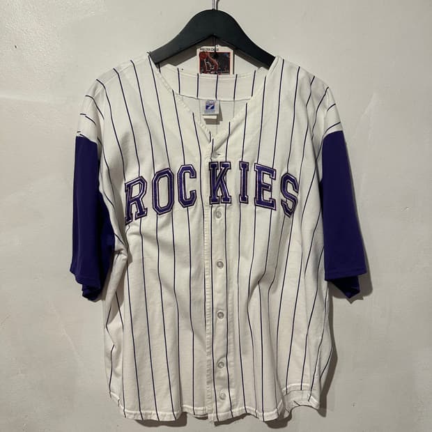 빈티지 90s 콜로라도 로키스 져지 